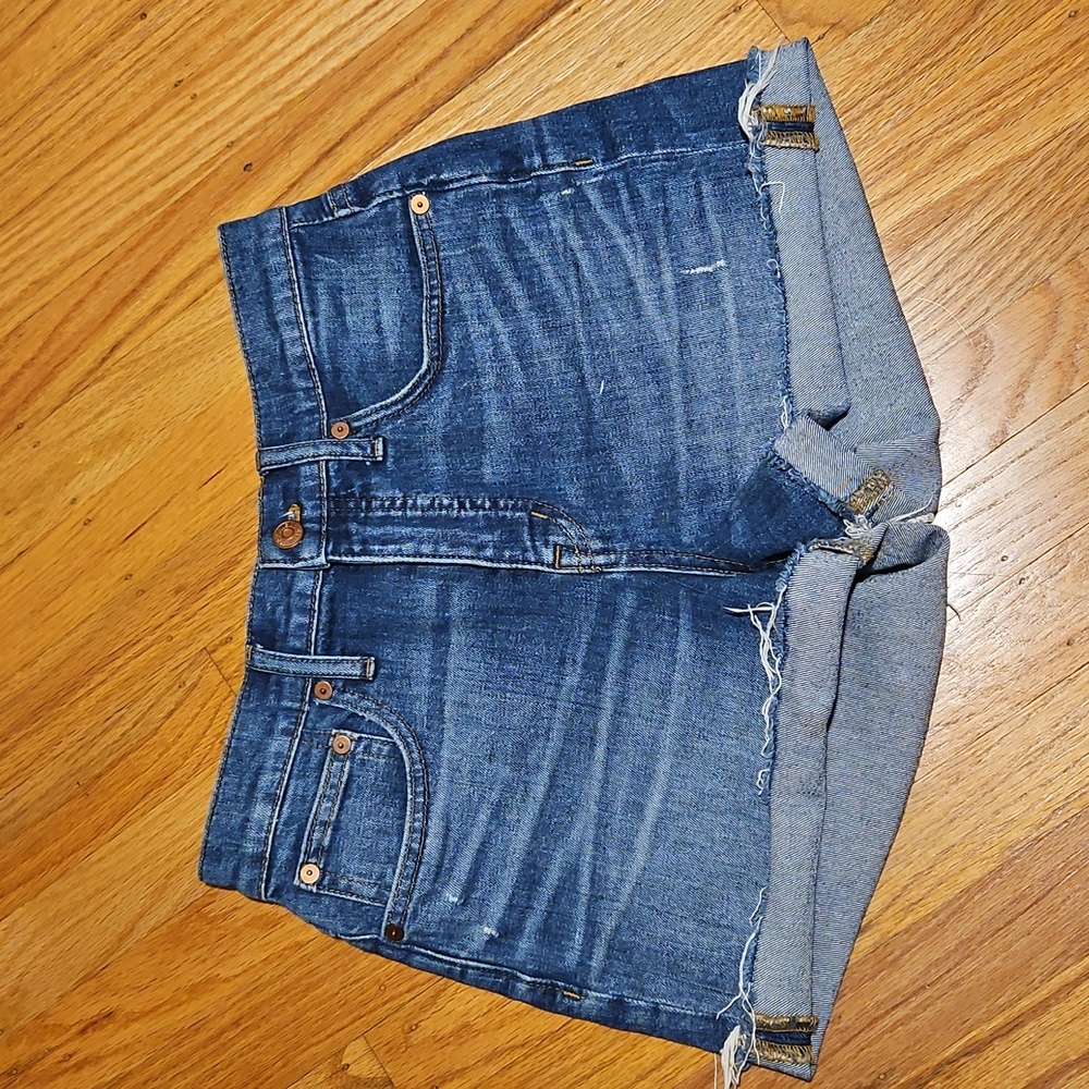 Madewell High Rise Denim Shorts